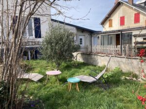 Chambre hote dives sur mer - jardin - nathalie martin1